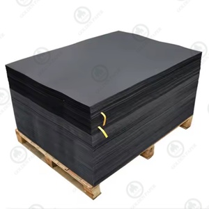 Jet Black Folding <b>Box</b> Board Black Paper Board Durable for High-End Packaging - Product Image 2