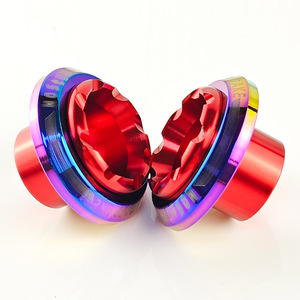Qiangye Fork Cup Dazzling Red <b>Titanium</b> Plated For Niu N1S Ninja 400 Motorcycle Front Shock Absorber Modification Parts - Product Image 3