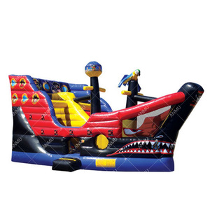 Glissières gonflables de bateau de pirate gonflable de maison de videur de saut de jeu gonflable commercial pour le <span class=keywords><strong>parc</strong></span> d'attractions d'enfants - Product Image 2