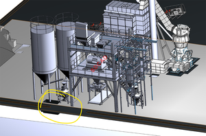 محطة ملاط SDCAD مختلطة جافة عالية الكفاءة آلات الملاط الجاف - Product Image 6