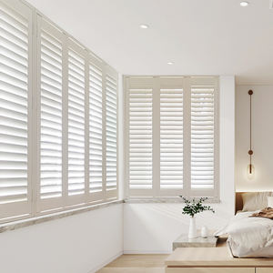 Vente directe d'usine Fenêtres intérieures en <span class=keywords><strong>bois</strong></span> et en PVC Volets en <span class=keywords><strong>bois</strong></span> Volets de plantation en <span class=keywords><strong>bois</strong></span> pour fenêtres - Product Image 5