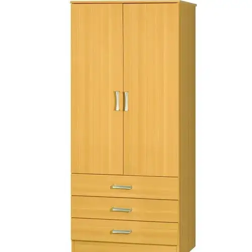 Customized Modern Wood Color Bedroom Clothes
