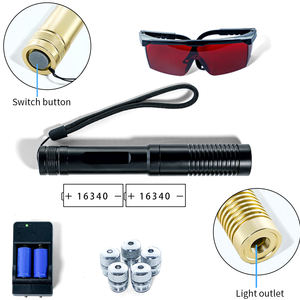 Caneta <span class=keywords><strong>laser</strong></span> azul para queima e segmentação com longo alcance, recarregável para uso profissional e atividades ao ar livre - Product Image 4