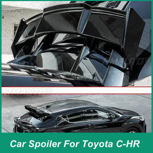Pour Toyota CHR 2016-2021, becquet de toit arrière, garde-boue en FRP, accessoires de décoration pour hayon arrière, fibre de carbone - Product Image 1