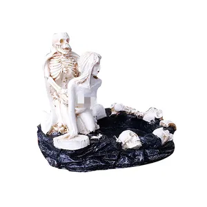 Creative Resin Skull Ashtray Ashtray Girl Skull And Fun Taste The Living Room Decoration