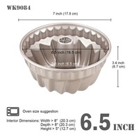 Moule professionnel antiadhésif pour gâteau, outil à pain, plateau de cuisson, 1 pièce