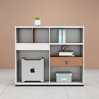 Armoires de classement personnalisées, de luxe, modernes, pour salon, étagères en bois, bureau d'exposition, stockage