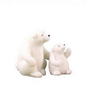 Figura Decorativa <span class=keywords><strong>de</strong></span> Familia <span class=keywords><strong>de</strong></span> Osos Polares en Casa <span class=keywords><strong>de</strong></span> <span class=keywords><strong>Nieve</strong></span>, Adorno <span class=keywords><strong>de</strong></span> Jardín, Decoración <span class=keywords><strong>de</strong></span> Hadas, Accesorios <span class=keywords><strong>de</strong></span> Vidrio para Manualidades, Decoración del Hogar, Miniatura - Product Image 1