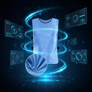 سترات تدريب رياضية شبكية قابلة للتخصيص وقابلة للتنفس، توريد الشركات المصنعة، سترات تدريب كرة قدم فارغة، سترات تدريب كرة سلة - Product Image 1