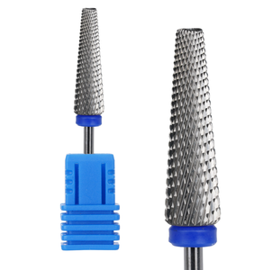Broca Profesional de Carburo de Tungsteno 5 en 1, Extra Larga, Cónica, para Remover Gel y Acrílico Rápidamente - Product Image 3