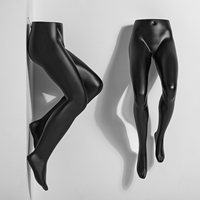 Wandmontierte Hängende Kniende Gebogene Weibliche Unterkörper-Schaufensterpuppe Bein-Präsentationsform für Yoga-Hosen Jeans Sport-Freizeithosen