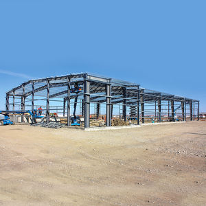 中国设计风格轻型预制工业钢结构仓库现代轻型车间 - Product Image 1