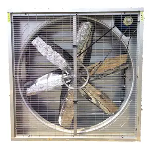 Tarım sera egzoz fanı kepenkleri ile kayış tahrikli sürücü 3 fazlı sera havalandırma sistemi için