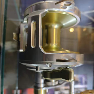 Moulinet de pêche en mer <span class=keywords><strong>à</strong></span> 2 vitesses 80W, robuste, en métal, pour la pêche au marlin, au requin et au thon - Product Image 1