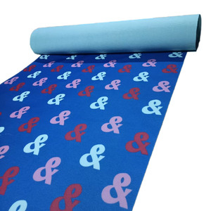 Tappeto esterno interno personalizzato con Logo aziendale e colori per le celebrazioni per l'evento del centro commerciale spettacolo di nozze - Product Image 6