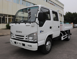 Camión Volquete Ligero Qingling <span class=keywords><strong>Isuzu</strong></span> 100P de Doble Cabina 4x2, Caja de Carga de 3.13m, 131HP, 5MT - Product Image 2
