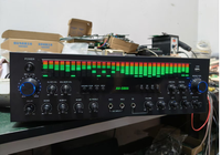 AV-5800 7.1 Kanal 600W Karaoke Güç Amplifikatörü Ev Sinema Sistemi Stereo Ses Amplifikatörü DJ Sahne Müziği için