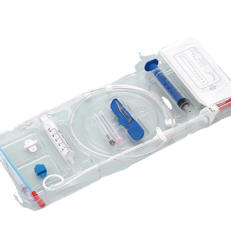 Medical Disposable Straight pigtail Drainage Catheter