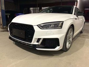 PNB High Quality Front <b>Bumper</b> Cover Gloss Black Lip for 17-19 Audi A5 B9 S5 RS5 <b>Clip</b>-on Attachment Easy Installation New 6-Month - Product Image 6
