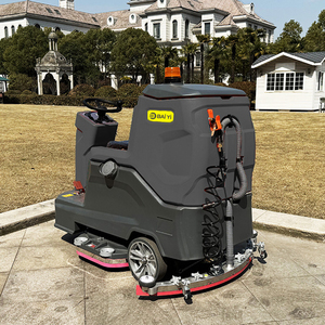 Baiyi Rx900 Điện Tự Động Sàn Scrubber Nhà Máy Sàn Scrubber Máy Sấy Nước Lớn Bể Nước Sàn Scrubber Đi Xe Trên Cho Bán - Product Image 3