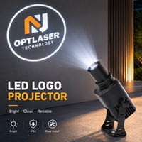 Projecteurs rotatifs d'extérieur 25W pour la publicité, projecteur de logo d'entreprise