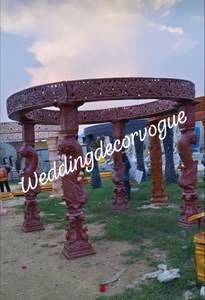 Fibre exclusive mariage Mandap mariage indien Mandap fabricant dernier mariage Mandap à vendre - Product Image 2