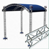 Gran oferta, armazón de estructura ligera de escenario de aluminio de 300 mm para concierto al aire libre, matriz de línea de eventos