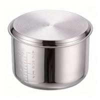 Autocuiseur en acier inoxydable 304 de qualité alimentaire Meridiwell Jiangxi 5L-165 avec double fond et cuve intérieure épaissie pour la cuisson du riz