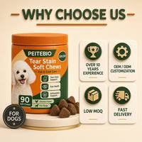 Friandises à Mâcher Douces pour Chiens Contre les Taches Lacrymales – Complément Quotidien Doux pour Chiots, Adultes et Seniors de Tous Âges – Fournisseur d'Usine Personnalisé