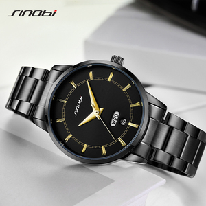 Men's <b>Watch</b> Waterproof Double Calendar Business Men <b>Watch</b> High Quality Steel Strap Wristwatch Guangdong Factory - Product Image 4