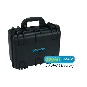 APP OEM 4S1P נטענת 12V סולרית Lifepo4 ליתיום סוללה ימית Lifepo4 12V 24V 36V 48V מזוודה סוללת ליתיום מארז חשמל