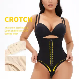 ZOYIAME Beste Plus Size Shape wear für Frauen Butt Lift Body Shaper Stage 1 Fajas Perfect Slimming Tanga Bodysuit Hohe Kompression