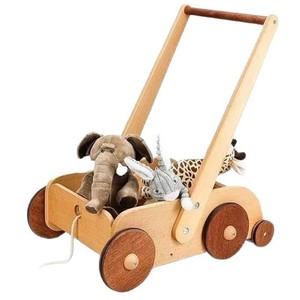 Andador de Madera para Bebé, Madera Maciza, 0-3 Años, Antideslizante, Ayuda para Caminar, Diseño Moderno y Simple - Product Image 4