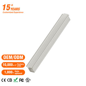 Striscia LED lineare a tre lati con profilo in alluminio con copertura per PC di forma quadrata senza sfarfallio - Product Image 2