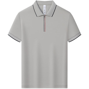 Polo uni à manches courtes, couleur Aurora White, en fibre de polyester, pour usage quotidien - Product Image 4