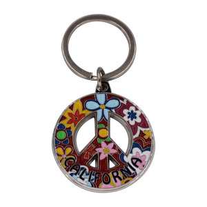 Nhà Máy Bán Buôn Biểu Tượng Tùy Chỉnh Kẽm Hợp Kim Lưu Niệm 3D Cứng Men Kim Loại Keychain <span class=keywords><strong>Keyholder</strong></span> Vòng Key Chains - Product Image 3