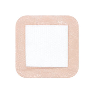 Contoh gratis perban busa silikon dengan perekat batas kedap air 4 "x 4" paket 10 "Gaun persegi untuk lateks perawatan luka kronis - Product Image 3