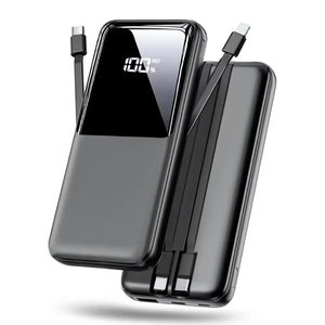 พาวเวอร์แบงค์บางเฉียบลดราคาพิเศษ 20000mah พาวเวอร์แบงค์อเนกประสงค์สำหรับโทรศัพท์มือถือ 15000mah ขายส่ง - Product Image 1