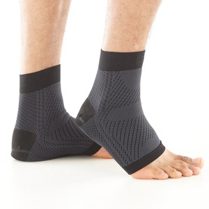 อุปกรณ์พยุงข้อเท้าสีดำหนึ่งคู่ไนลอนสำหรับทุกเพศสำหรับการปีนเขาออกกำลังกายกลางแจ้งวิ่งกีฬา - Product Image 1
