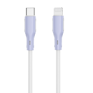 <span class=keywords><strong>Cable</strong></span> USB A-L de Silicona Mfi Ligero y Ecológico <span class=keywords><strong>con</strong></span> Blindaje Tejido para Relojes Inteligentes y <span class=keywords><strong>Auriculares</strong></span>, Suministro de Fábrica - Product Image 3