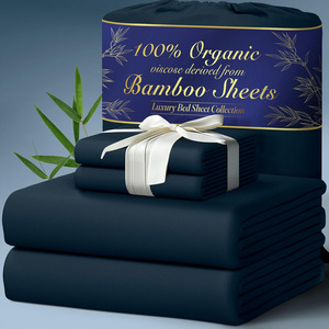 100% hojas de bambú orgánico hoja de bambú es súper suave y transpirable - Product Image 4