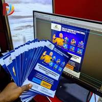 Brochures, dépliants et affiches publicitaires A5 personnalisés de haute qualité, imprimés offset, pour entreprises et mode, pack premium