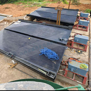 Mesa vibratoria de acero de canal tamaño 6S con separador por gravedad y motor de 380V para separación de minerales - Product Image 4