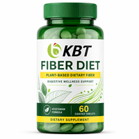 Complément alimentaire personnalisé pour la santé intestinale, complément de fibres alimentaires, comprimés de fibres, soutien au bien-être digestif, complément en marque privée