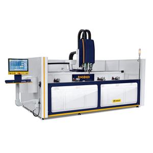 LEADCNC S200 Machine de découpe automatique de l'aluminium CNC avec <span class=keywords><strong>scie</strong></span> à <span class=keywords><strong>onglet</strong></span> double avec ligne d'usinage <span class=keywords><strong>et</strong></span> de fraisage - Product Image 4