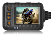 2 ''Mini Full HD 720P + 1080P Dual Lens Motorcycle DVR Camera 12V Video Recorder Rear View Dash Cam pour Bike Motorcycle