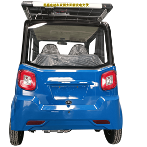 Vente en gros d'usine, mini-voiture électrique à 4 roues, 2 portes, 4 places, avec moteur haute puissance, charge rapide, panneau solaire - Product Image 4