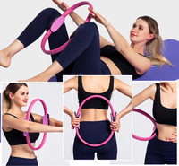 Kit de fitness : Ballon de yoga, Bande de résistance, Cercle de yoga, Anneau de Pilates