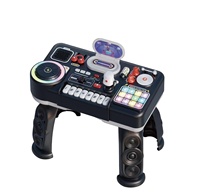Clavier d'instruments de musique électriques rechargeables éducatifs pour enfants, microphone multifonction, mixeur DJ, jouets musicaux