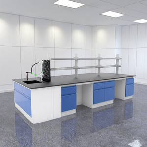 CARTMAY Durable <strong>Medical</strong> <strong>Laboratory</strong> Furniture Steel <strong>Lab</strong> Bench With Electrical Outlet For Hospitals And Chemistry Labs - Product Image 3
